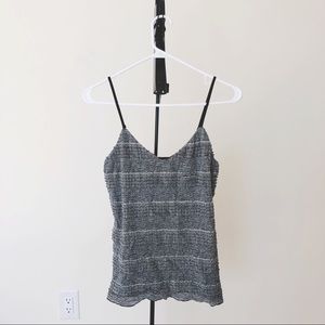 Ruffled Stripe Tank